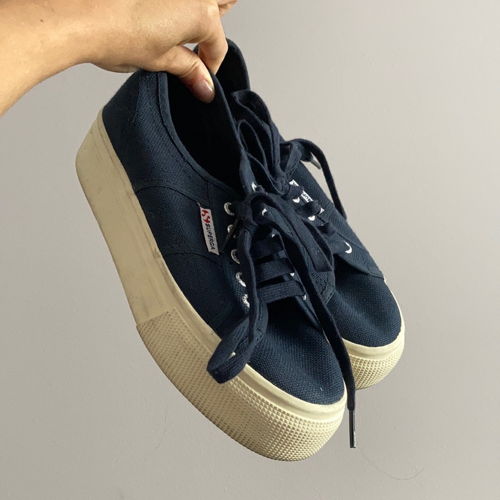 Superga platform sneaker